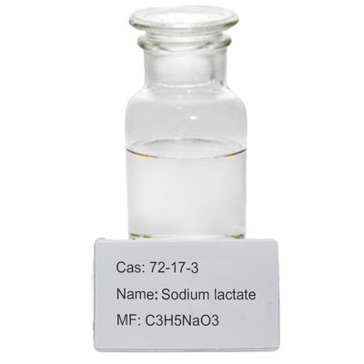 CAS 72-17-3 Antibeku Sodium Lactate Liquid Food Plasticizer Pelembab