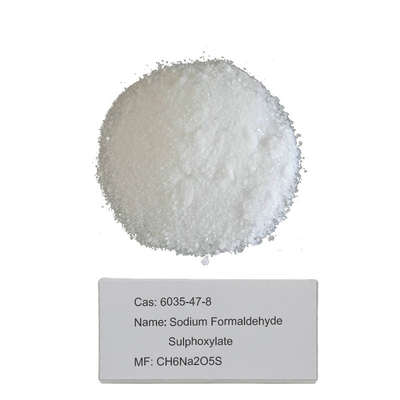 CAS 6035-47-8 Hyposulfite Sodium Formaldehyde Sulfoxylate Water Larut