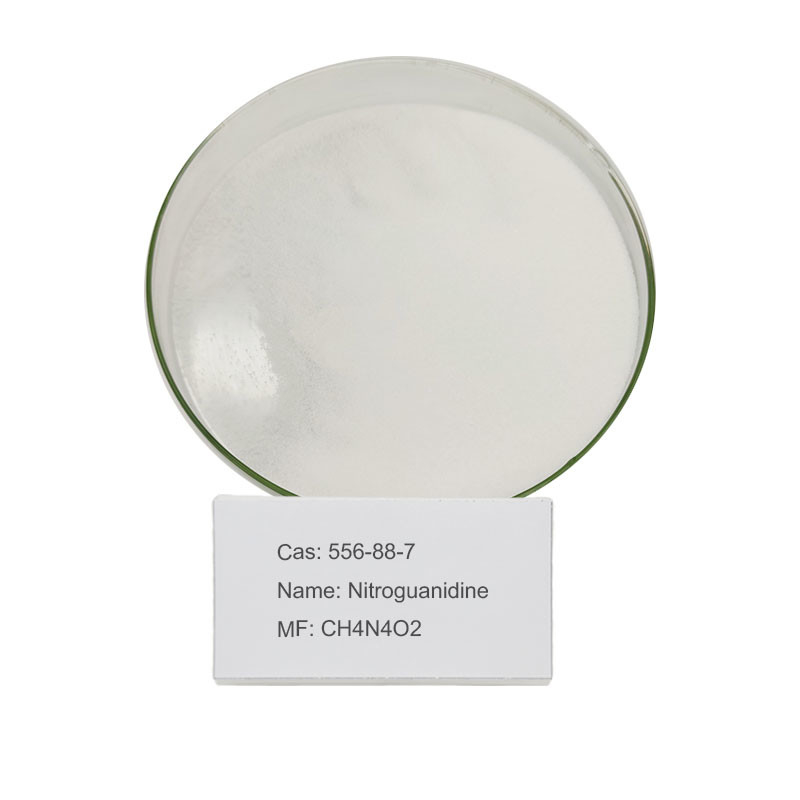 CAS 556-88-7 Bareled Nitroguanidine Powder Bahan Baku Sintetis Untuk Bahan Kimia