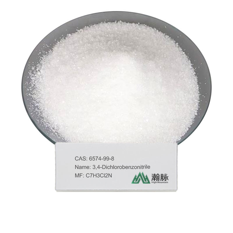 C7H3Cl2N Bahan kimia Perantara Kimia Organik Perantara CAS 6574-99-8 3,4-Dichlorobenzonitrile