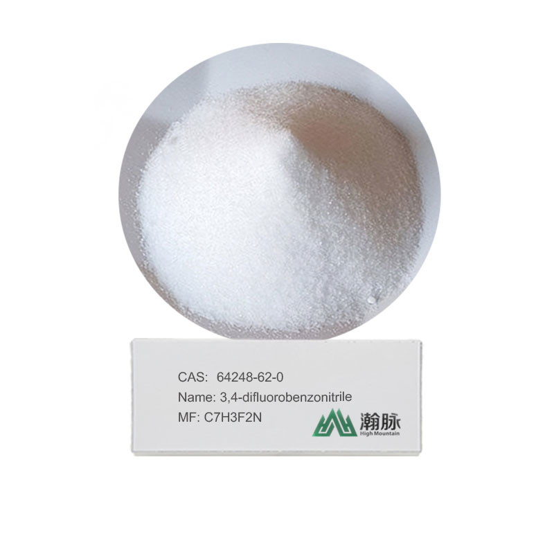 CAS 64248-62-0 3,4-Difluorobenzonitril C7H3F2N Digunakan Dalam Industri Perantara Kimia