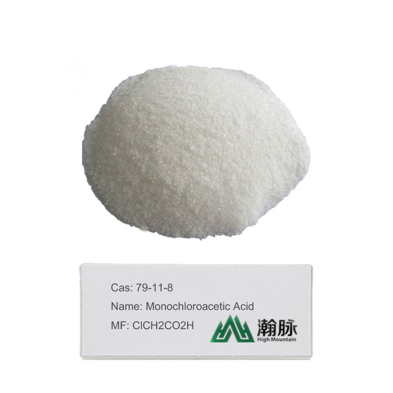 CAS 79-11-8 Monochloroacetic Acid Untuk Carboxymethylating Agent Organik Intermediate