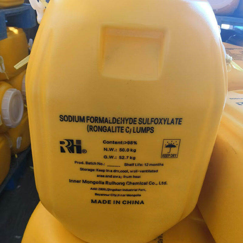 Rongalite/SFS Natrium Formaldehida Sulfoksilat CAS 149-44-0,6035-47-8 Stabilisator tidak beracun untuk sintesis polimer
