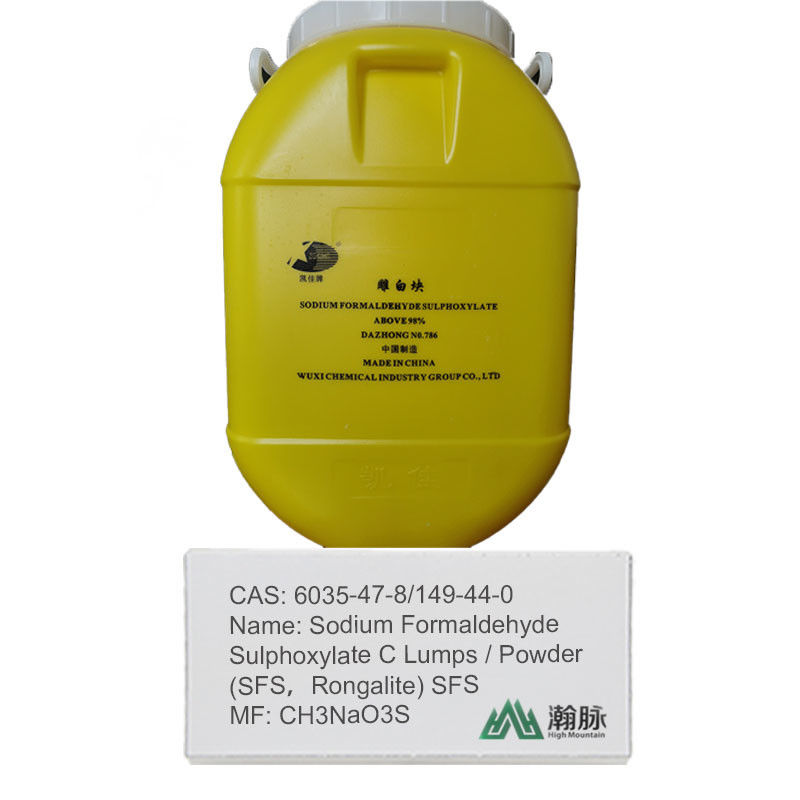 Industri Rongalite & SFS Supplier Natrium Formaldehida Sulfoksilat CAS 149-44-0/6035-47-8 Agen Pengolahan Tekstil & Kulit