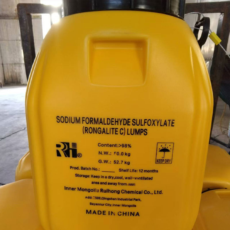 Industri Rongalite & SFS Supplier Natrium Formaldehida Sulfoksilat CAS 149-44-0/6035-47-8 Agen Pengolahan Tekstil & Kulit