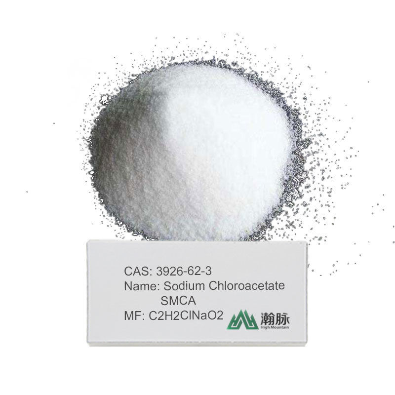 Kelas Industri Natrium Chloroacetate 3926-62-3 Agen Alkylating Baik untuk Farmasi Intermediate