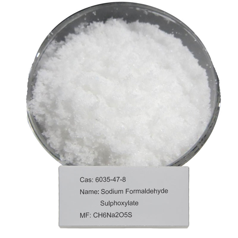 Antioksidan Sodium Formaldehyde Sulfoxylate CAS 6035-47-8 Tekanan Stabil