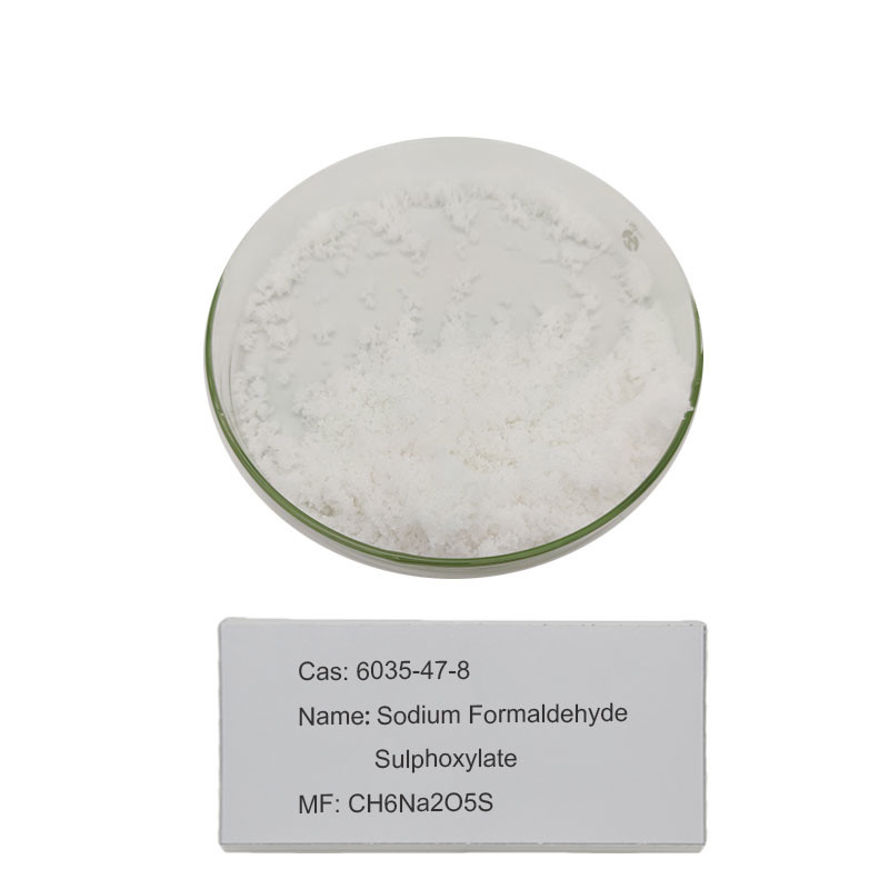 CAS 6035-47-8 98% Rongalite C Antidote Untuk Sodium Formaldehyde Sulfoxylate