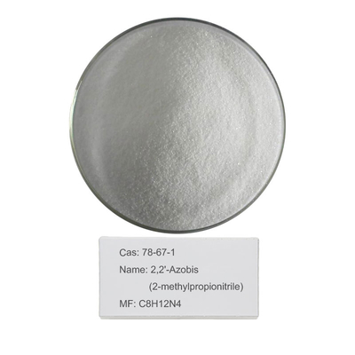 CAS 78-67-1 2,2'-Azobis(2-Methylpropionitrile) AIBN Azo Dua Inisiator Peroksida Organik Nitril Berbeda