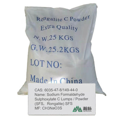 Multi-Application SFS Chemical Sodium Formaldehyde Sulphoxylate (CAS 6035-47-8) / Rongalite (149-44-0) 99% Kemurnian